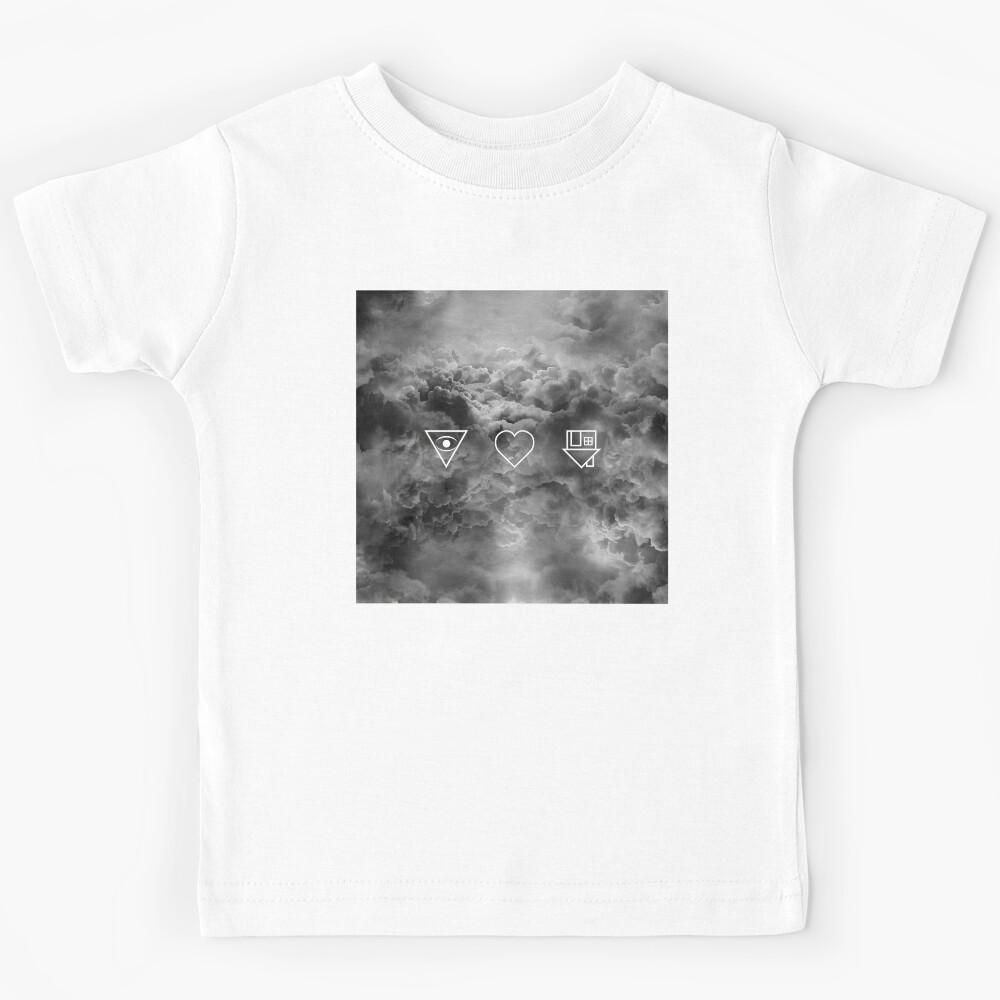 clouds gray sky storm Kids T-Shirt 110