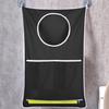 Round Hanging Laundry Basket and Storage Bag for Bathroom Doors