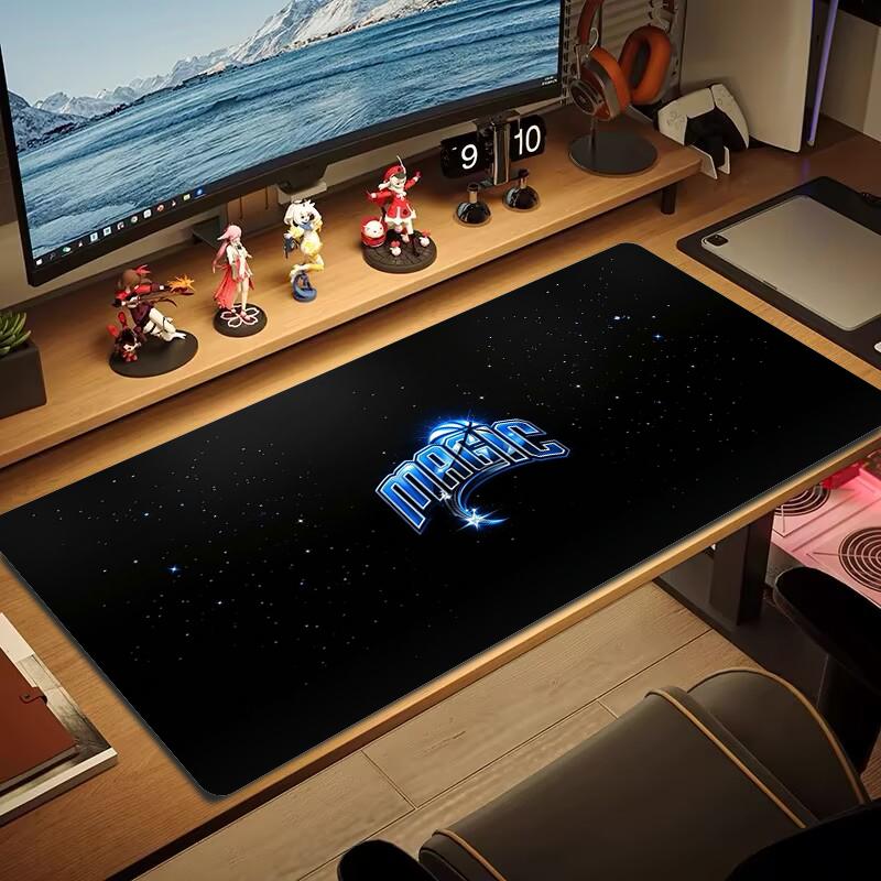 Orlando Magic Mouse Pad Large Gaming Table Cushion Nonslip Laptop Tablet Big Mousepad Xxl Mat Mini Pc Playmat With Lock Edge