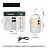 Led Camping Lantern With Usb Rechargeable Battery For Emergency Outdoor And Home Use