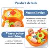 Kids Plastic Bath Tub Doll Set Pretend Role Play Toy with Shower Accessories