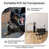 TUXING 4500Psi PCP Air Compressor Built-in Transformer High Pressure Electric Compressor 110v/220v Adjustable Voltage for Airgun
