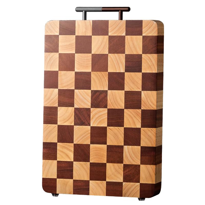 Muxuan Antibacterial Solid Wood Chessboard Cutting Board