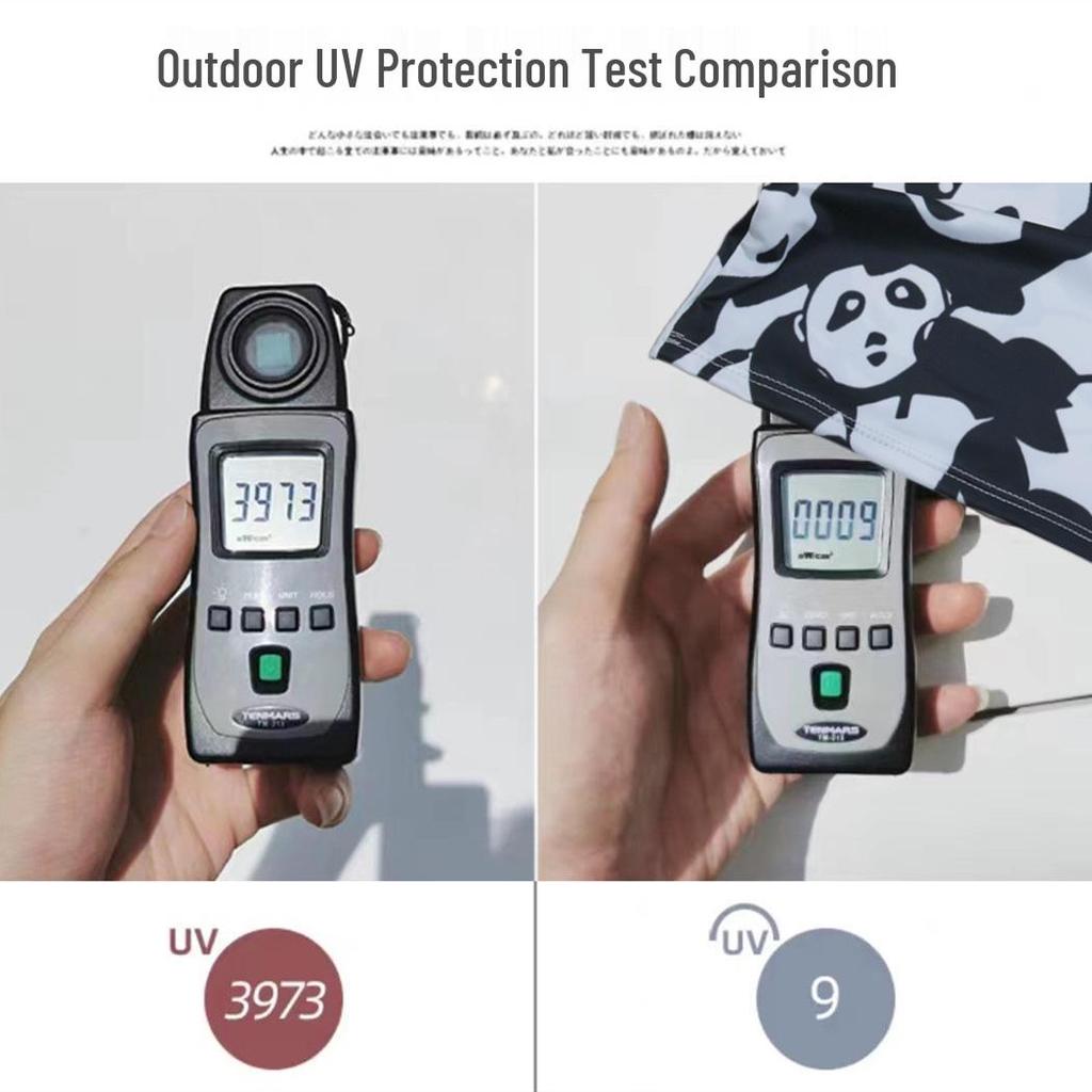 Giant Panda Ice Silk Sun Protection Face Mask - Quick-Drying Neck Gaiter for Men & Women