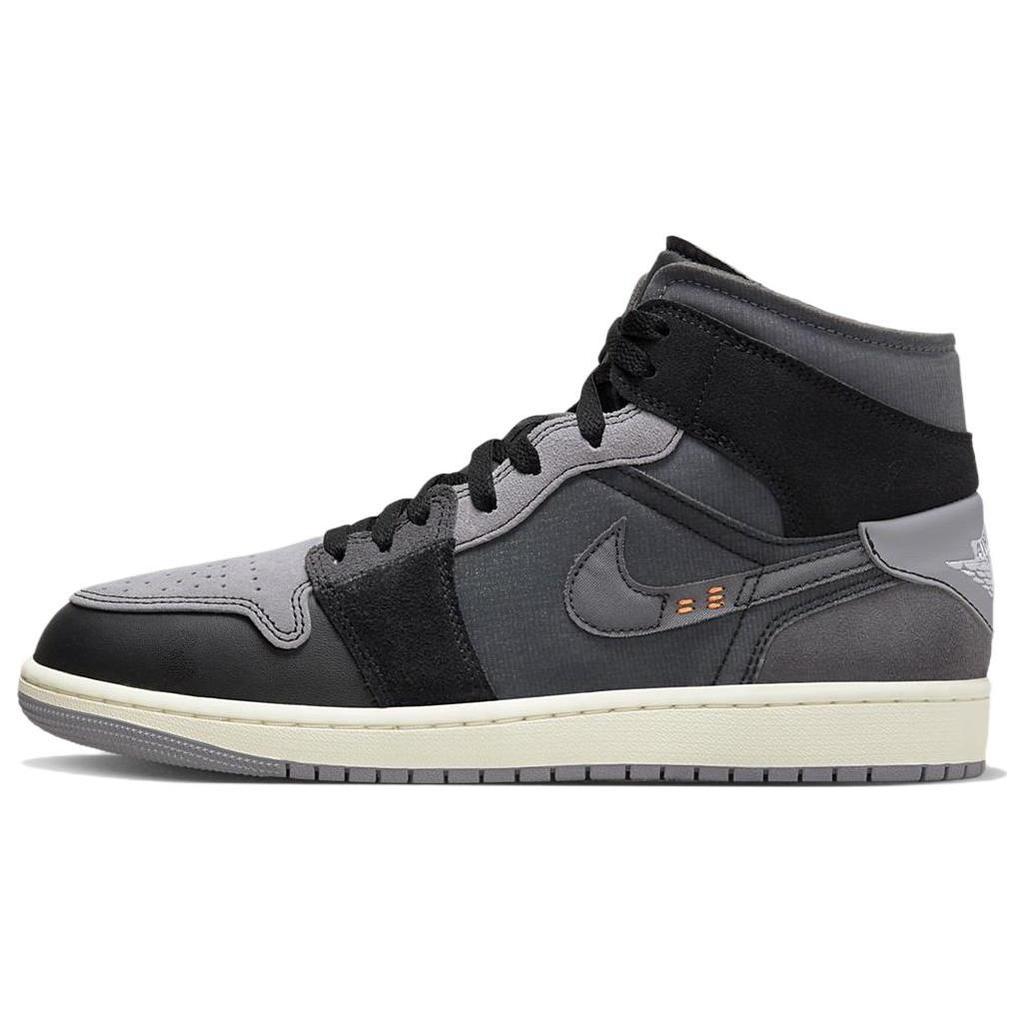 Air Jordan 1 Mid Se Craft 'Inside Out Black' DM9652-001