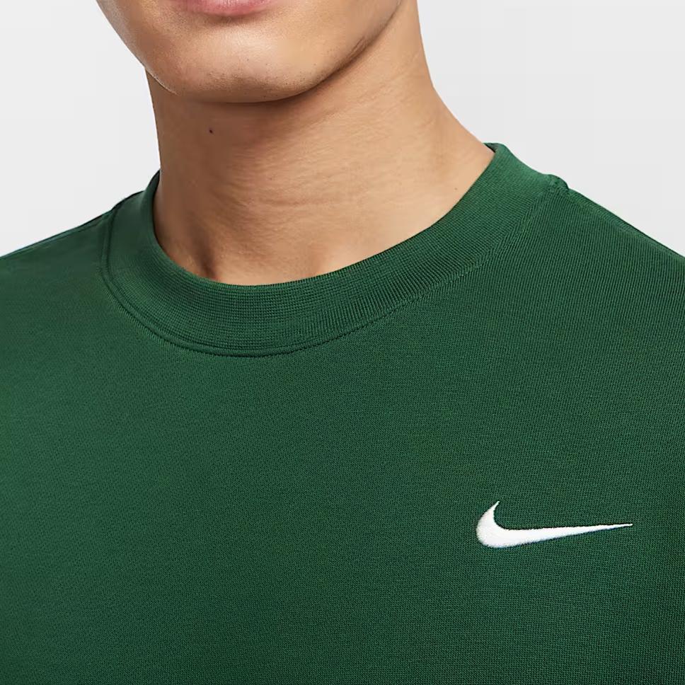 New Nike SS25 Sweatshirt Men's Canyon Green IB8825-341