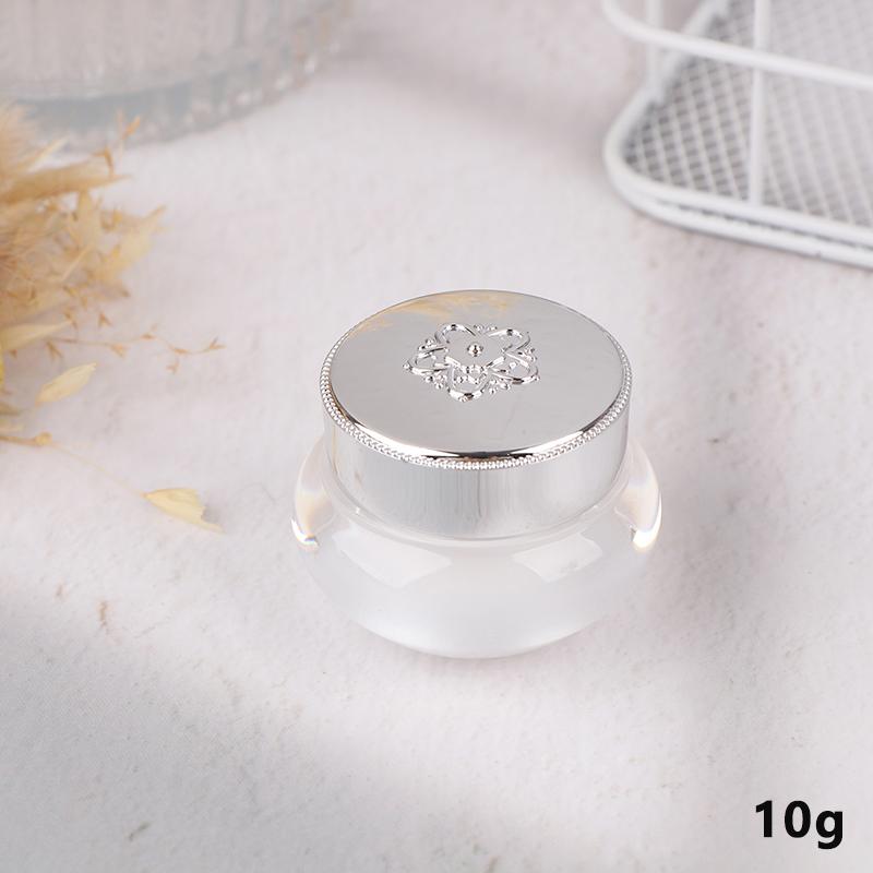 5/10/20G Empty Cream Jars Refillable Bottles Travel Cream Jars Makeup Containers Light Luxury Skincare Tools