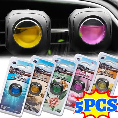 Car Fragrance Auto Air Outlet Aromatherapy Clip Deep Purification Air Freshener Car Interior Odor Removing Fragrance Perfume