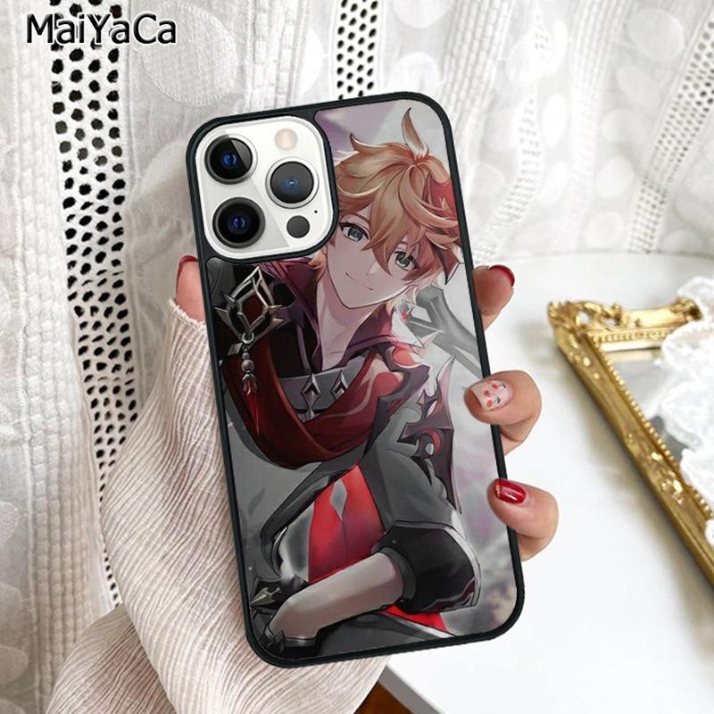 Tartaglia Genshin Impact Phone Case Cover For iPhone 17 Air 16 16e 15 Plus 11 12 13 14 Pro Max Shell Coque