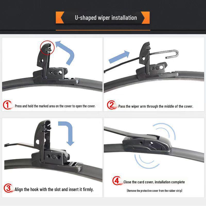 Ruitenwisserbladen voor 2022 Toyota Land Cruiser - Compatibel met 22/23 Modellen, GAC Motor Hybride.