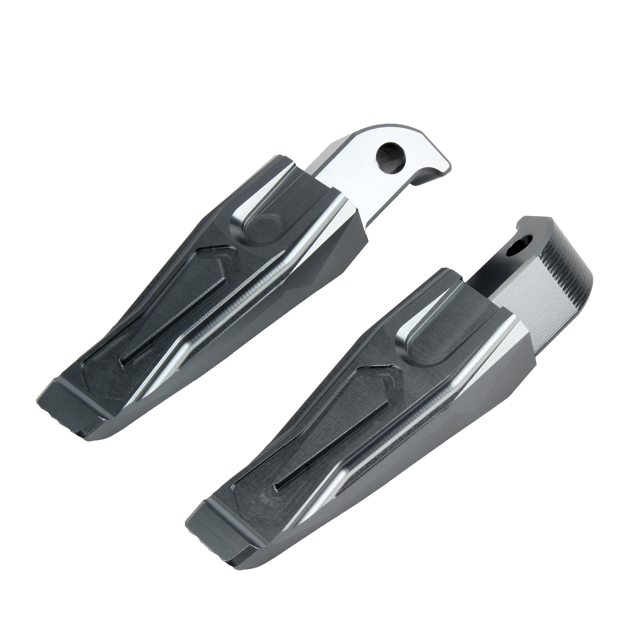 

Задние подножки 2013-2019 Для YAMAHA FZ-07 Мотоцикла CNC Подножка пассажира Педаль NMAX155 TMAX 530 Модифицированные аксессуары серебряный