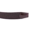 Il Moro Men S Stretch Braided Belt Dark Brown Cel03rtm