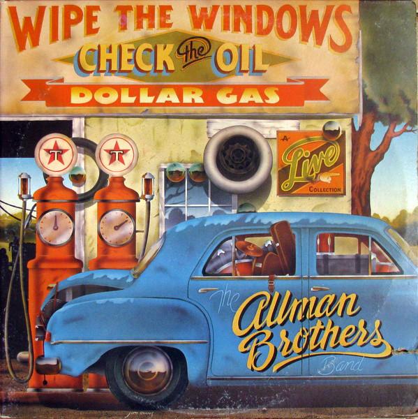 LP Record ALLMAN BROTHERS BAND - Wipe The Windows, Check The Oil, A  2CX0177 CAPRICORN 1976 US Rock Used