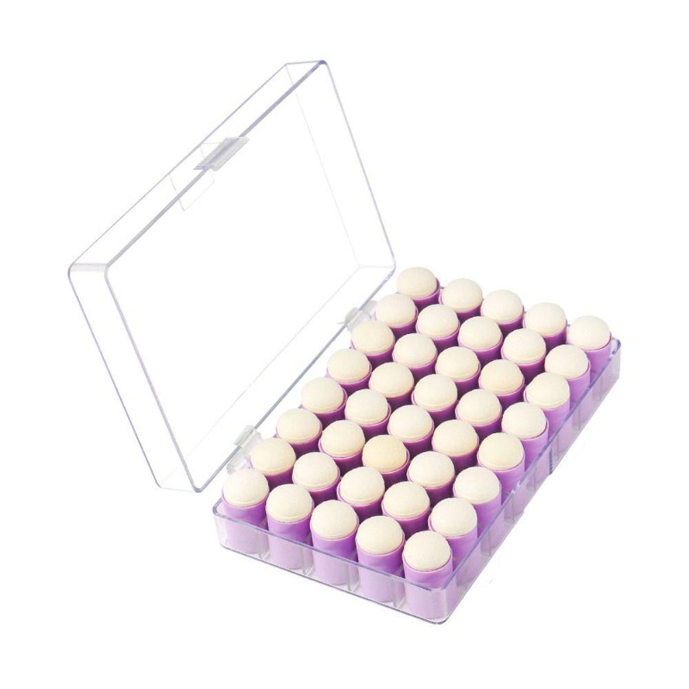 40PCS/set Multicolour Finger Sponge Daubers Small Size Children's Painting Tool  Drawing