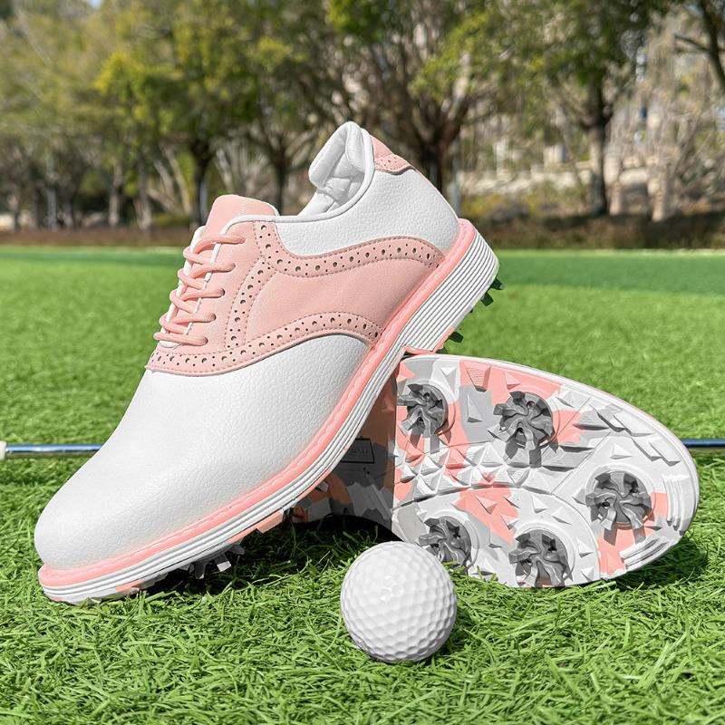 New Golf Shoes Women Waterproof Female Comfortable for Golfers Exercise Sneakers Size 36-43