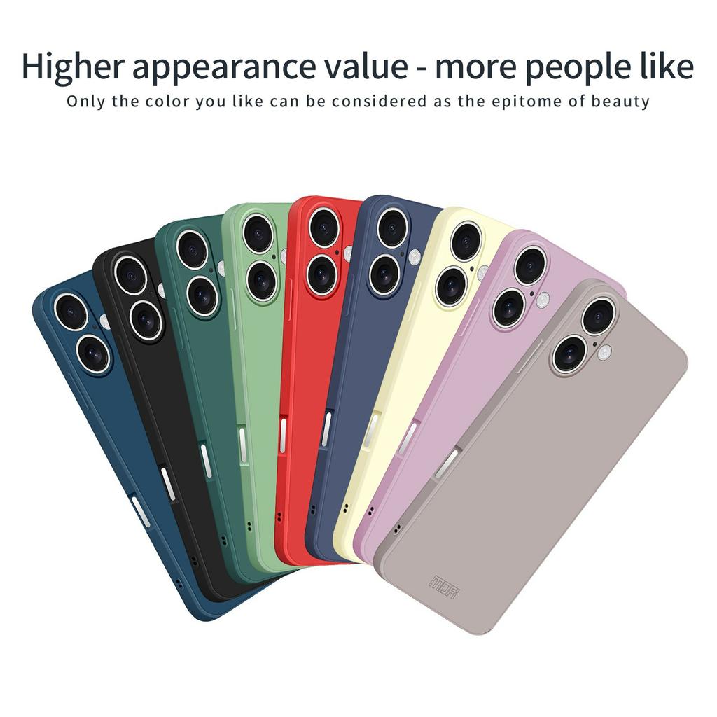 MOFI Für iPhone 17 Hülle Skin Touch Weiche TPU Schutzhülle
