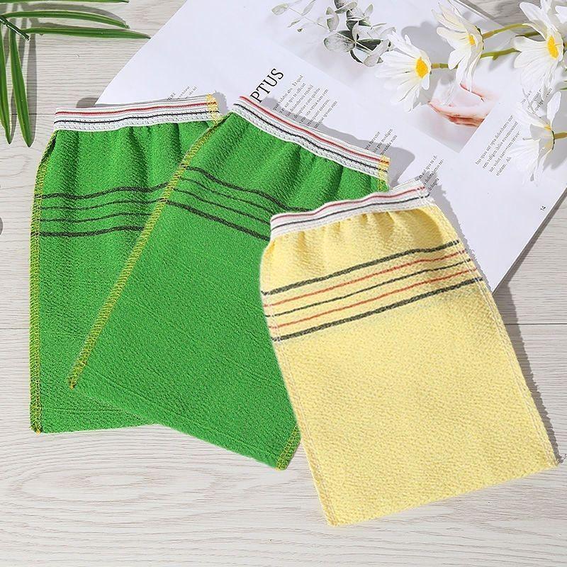 Single-Layer Coarse Sand Disposable Bath Towel for Effective Decontamination - Unisex Thin Bath Towel for Bathhouse Use