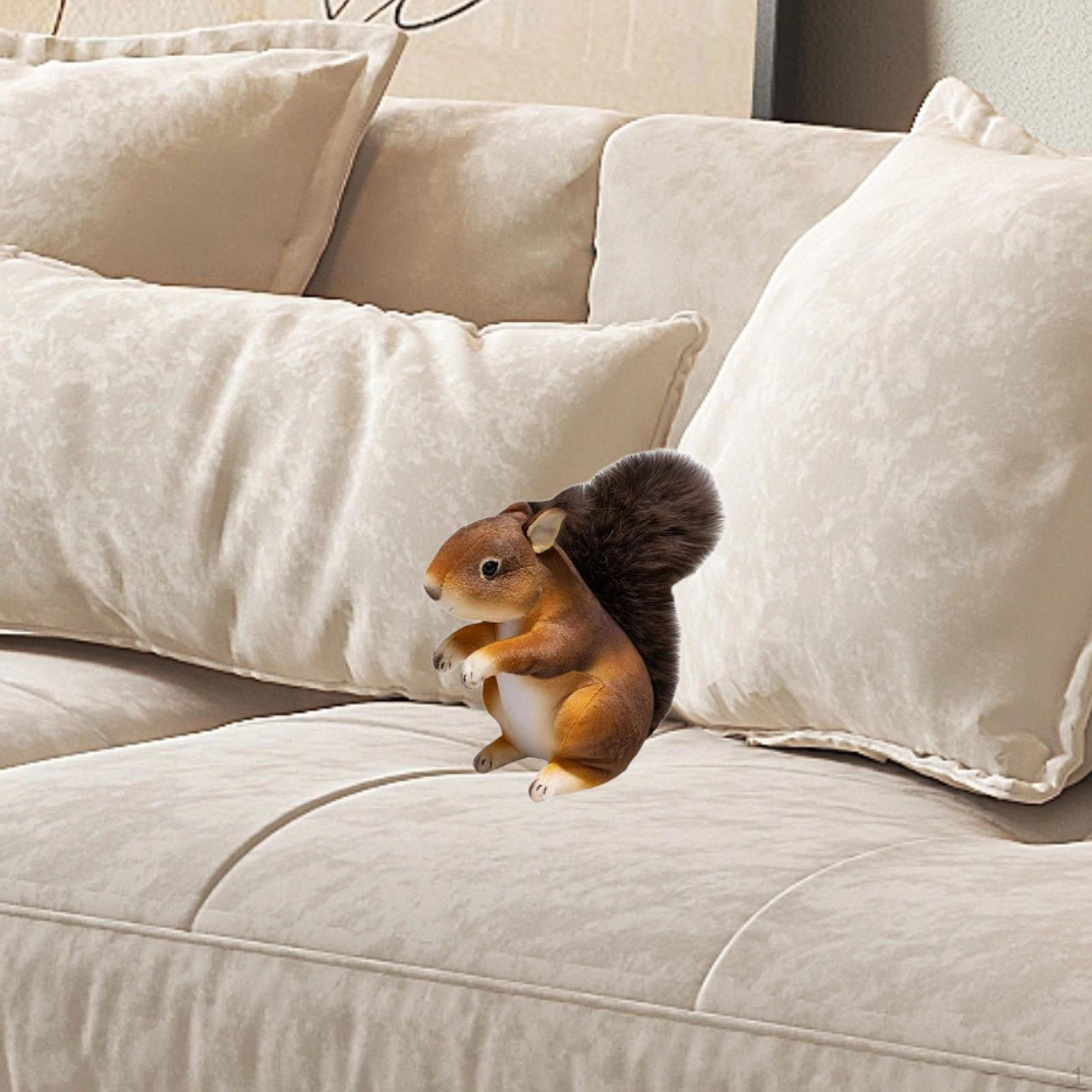 

Squirrel Tow Toy, Soft Animal Animals for Children 22cm