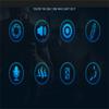 Head-mounted Wired Headset Wire-controlled Luminous Esports Mobile Phone Computer Game Headset