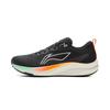 New LINING Red Hare 8 Running Shoes Men's Low top Black/Neon Bright Orange ARPV001-23