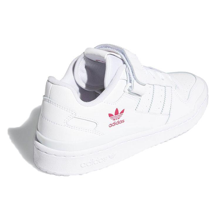Adidas Forum Low White Shock Pink Women Sneakers Cloud-White G58001