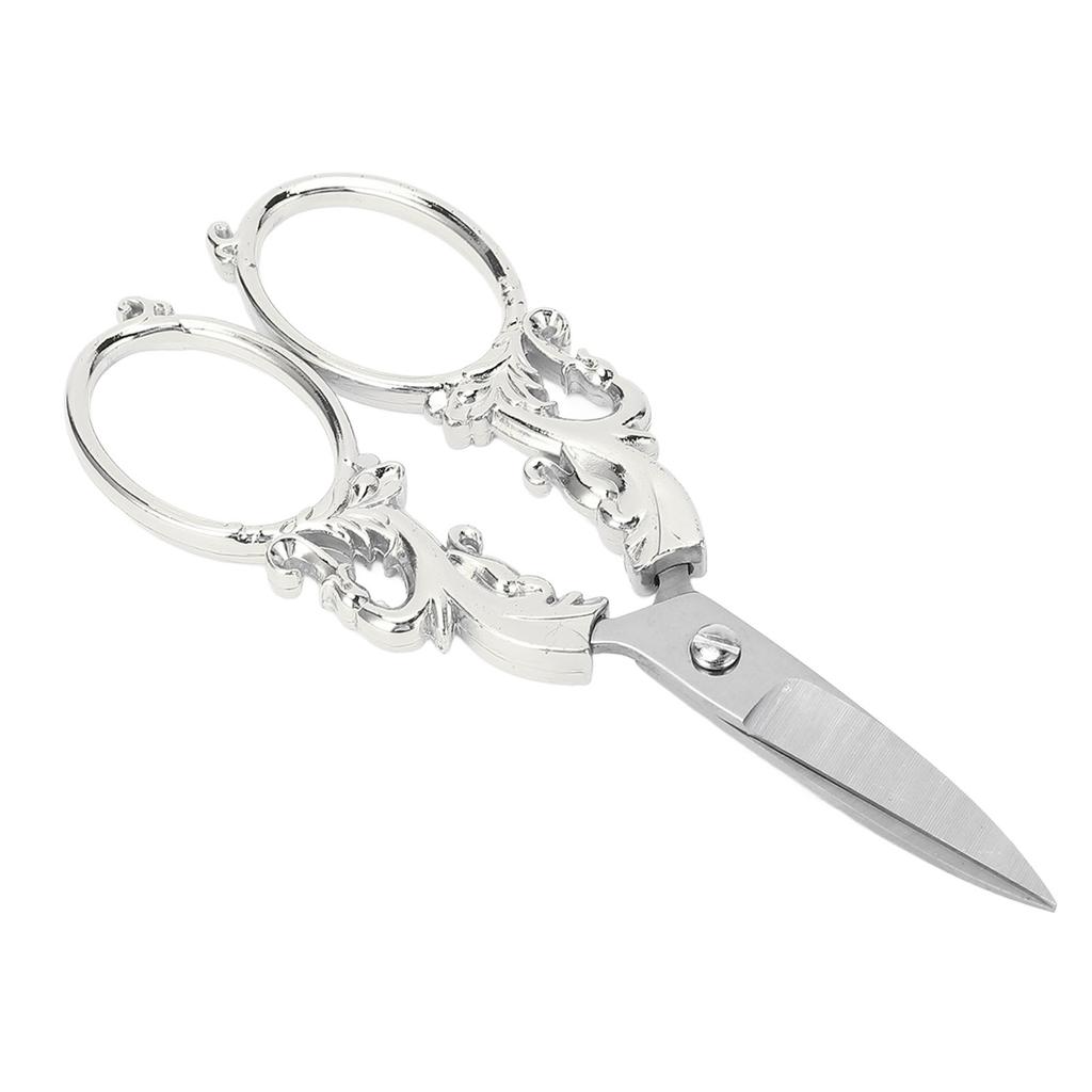 Embroidery Scissors Retro Stainless Steel Multifunctional Portable Scissors Shear Sewing Supplies