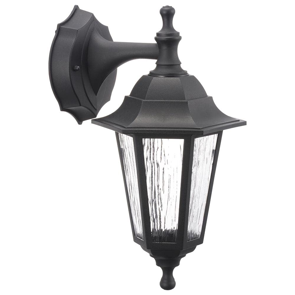 

OHM Electric External Entrance Porch Bracket For LED Electrical Construction Black Light, Light, Light, LED, Rainproof, Bulbs, Type, LT-SE26-T 06-4046 чорний