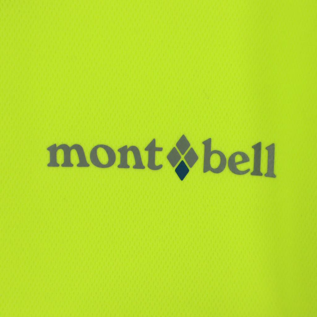 mont-bell Long sleeve Wickron ZEO Thermal Zip hoodie L yellow Women Used