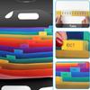 Portable Handheld Accordion File Pouch 13-Pocket A4 Office Document Folder Student Back-to-School Materials Bag