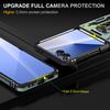 For Samsung Galaxy Z Flip7 5G Case Kickstand Slide Lens Lid PC + TPU Drop-Proof Phone Cover