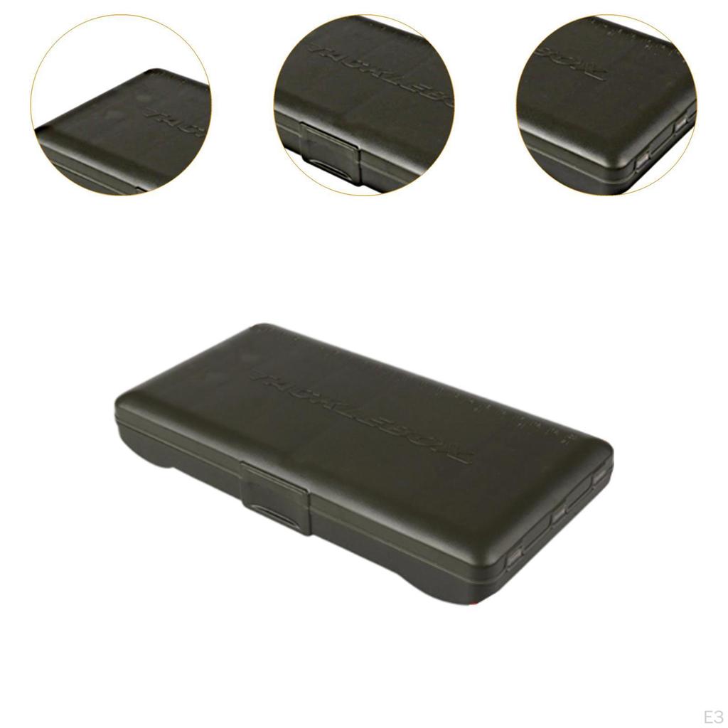 Empty Fishing Accessories Case with Compartments for Freshwater And Saltwater