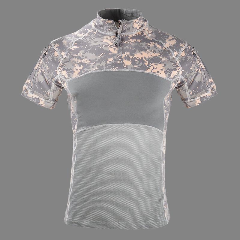 Men's Summer Short Sleeve Half Zip Breathable T Shirt Plus Size Tee