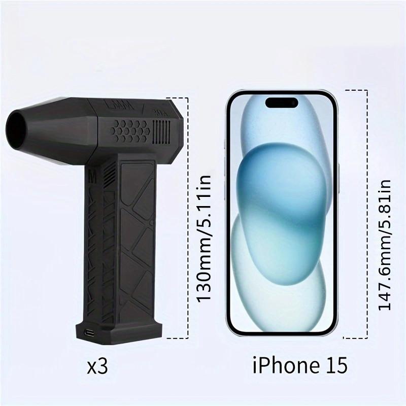 Portable Rechargeable Outdoor Powerful Dusting Hair Dryer X3 High-speed Turbo Brushless Violent Fan