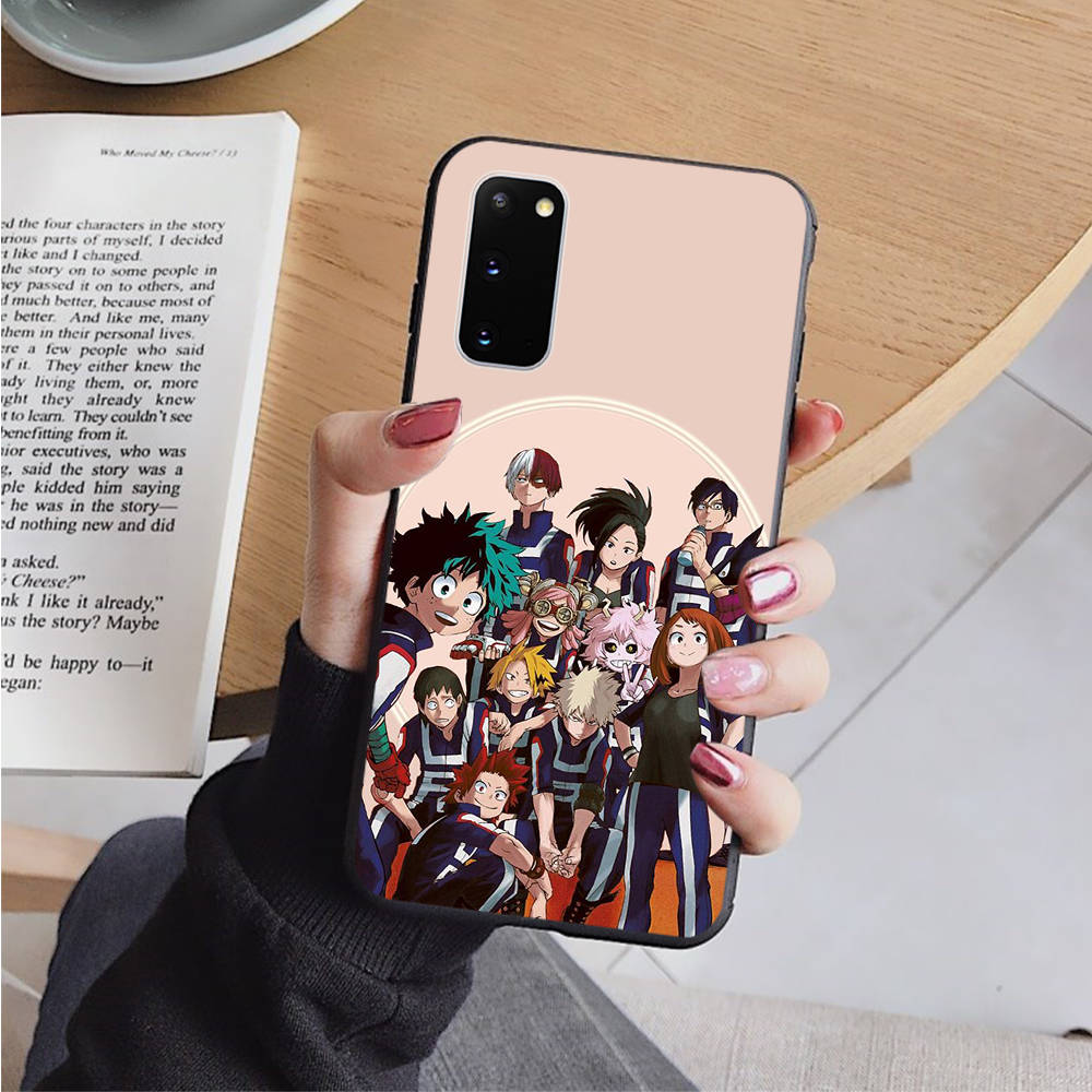 

Чехол AD96 My Hero Academia Black для Xiaomi Poco X6 M5 M6 F5 F6 F1 C65 C55 C50 C51 C40 Redmi Note 7 8 14C A3X 13C 12C 11 10A 9C Pro Sofe Cover Xiaomi Poco F5 5G арлекин