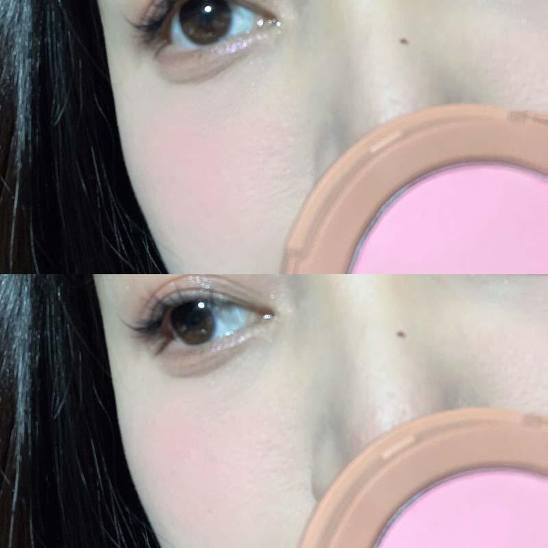 HERORANGE Creamy Powder Blush - Soft Matte Peach Orange for Natural Look