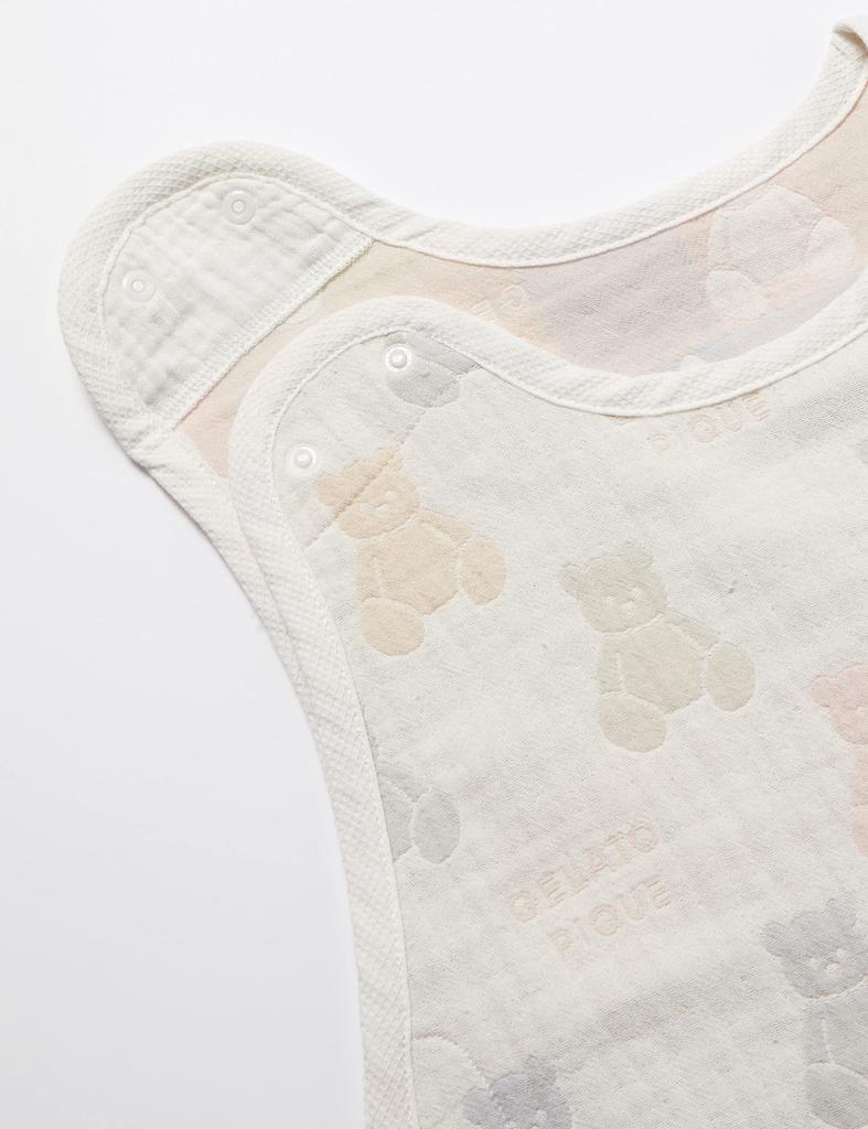 Gelato Pique Bear Triple Gauze Baby Pastel F Sleeper, PBGG229011,