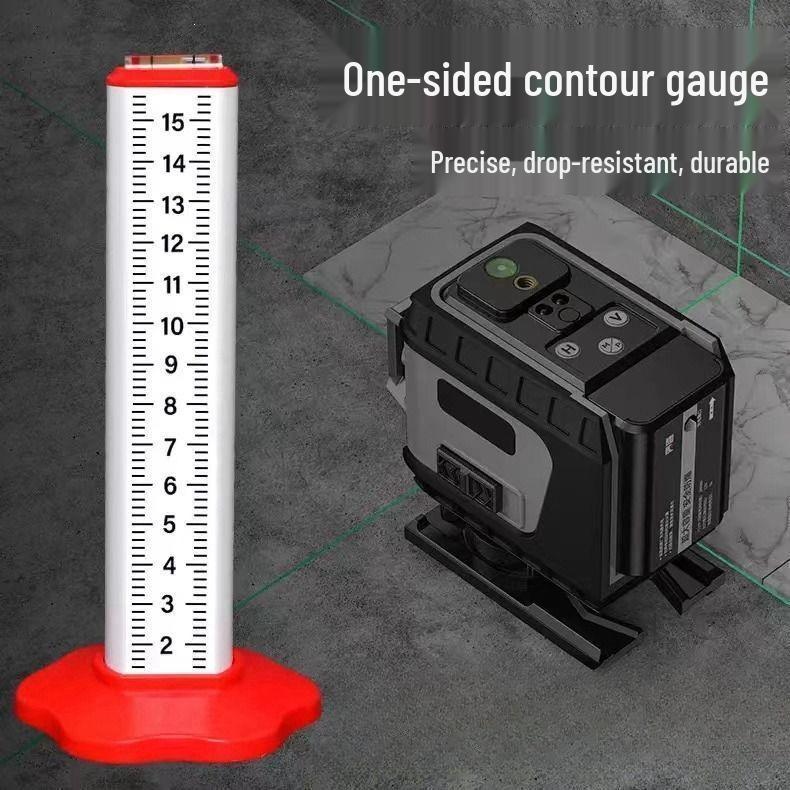 Aluminum Alloy Tile Leveling & Marking Ruler - Professional Tool for Tile Positioning & Height Leveling