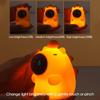 Capybara Night Light Multi-Color Lamp 3 Level Dimmable Touch-Sensitive Multi-Color Rechargeable Night Light For Kids Room Decor