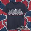 Cleveland Baseballteam Aktueller Kader Cleveland Stadtsilhouette Shirt und Kinder-T-Shirts