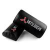 1/2Pcs Leather Car Neck Head Support Soft Pillow Interior Accessories For Mitsubishi For Mitsubishi 9 X EX ASX L200 Colt Pajero