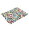 7Pcs Floral Cotton Cloth DIY Hand‑Made Craft Dressmaking Sewing Printing Rose Pattern 50x40cm