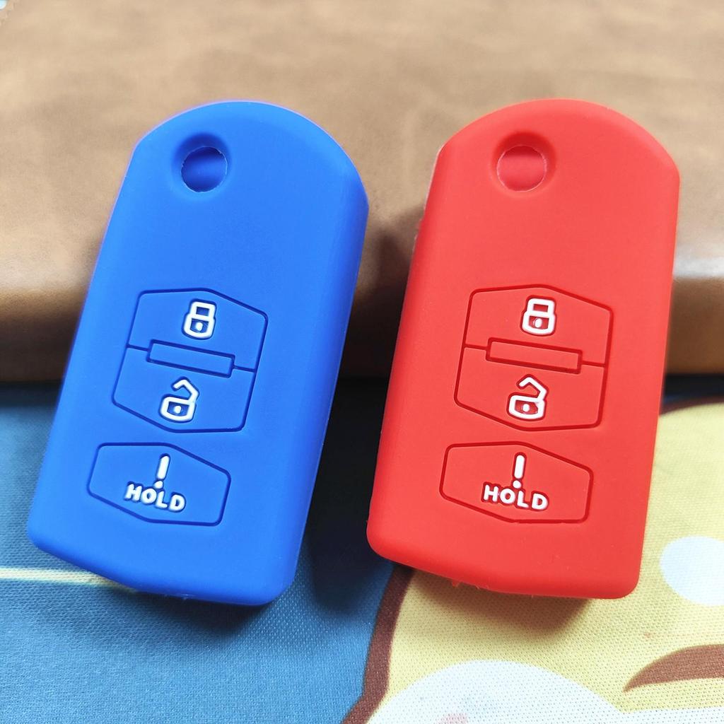 Silicone Key Cover for Mazda 3, 6, RX-8, M2, M3, M5 Remote & Flip Keys