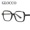 Elegant Trend Green Square Anti Blue Light Reading Glasses Men Women Ultralight Computer Eyewear Finished Hyperopia Eyeglasses
