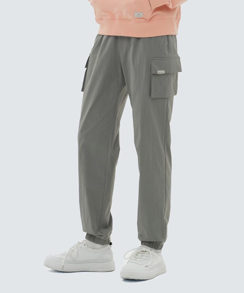 SNOWPEAK APPAREL Root Women'S Cargo Jogger Pants Light Khaki (S24Mwrpt61)
