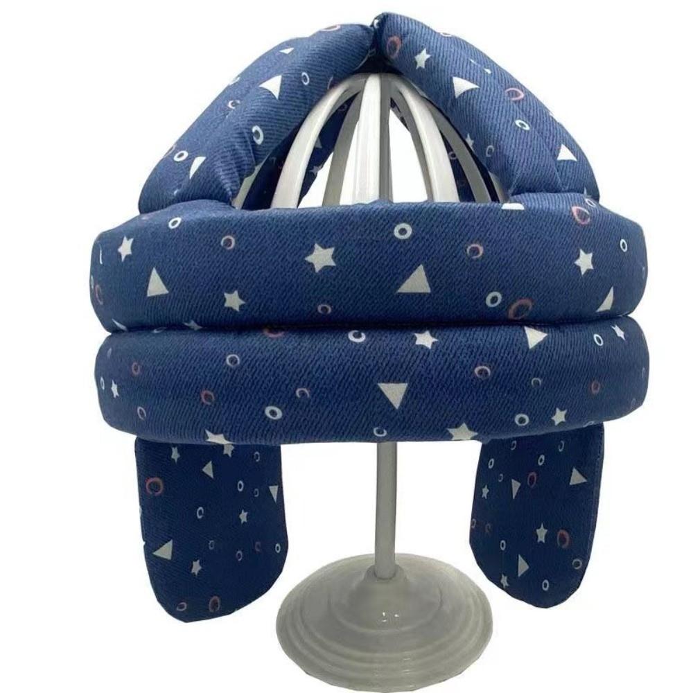 Atmungsaktiver Baumwoll-Anti-Sturz-Helm für ältere Menschen, Schwammgepolsterte Anti-Sturz-Sicherheitsmütze, für drinnen, Freizeit