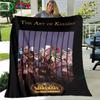 Luxury Game World W-Warcraft Blanket,Flannel Throw Blanket for Home Bedroom Bed Sofa Picnic Office Hiking Leisure Nap