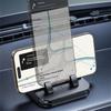 1Pcs Easy Install Vehicle Mobile Phone Holder 360° Rotatable Universal Car Phone Holder With Number Plate Dashboard Mount