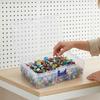 Plastic Box Rectangular Box Translucent Box Packing Box Storage Box Dustproof Jewelry Storage Case Container
