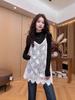 2026 Spring Plus Size Women's Lace Layering Tank Dress - Chubby MM Temperament, Versatile and Slimming