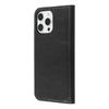 For iPhone 16 Pro Stand Cases Genuine Split Leather Wallet Phone Cover Magnetic Closure
